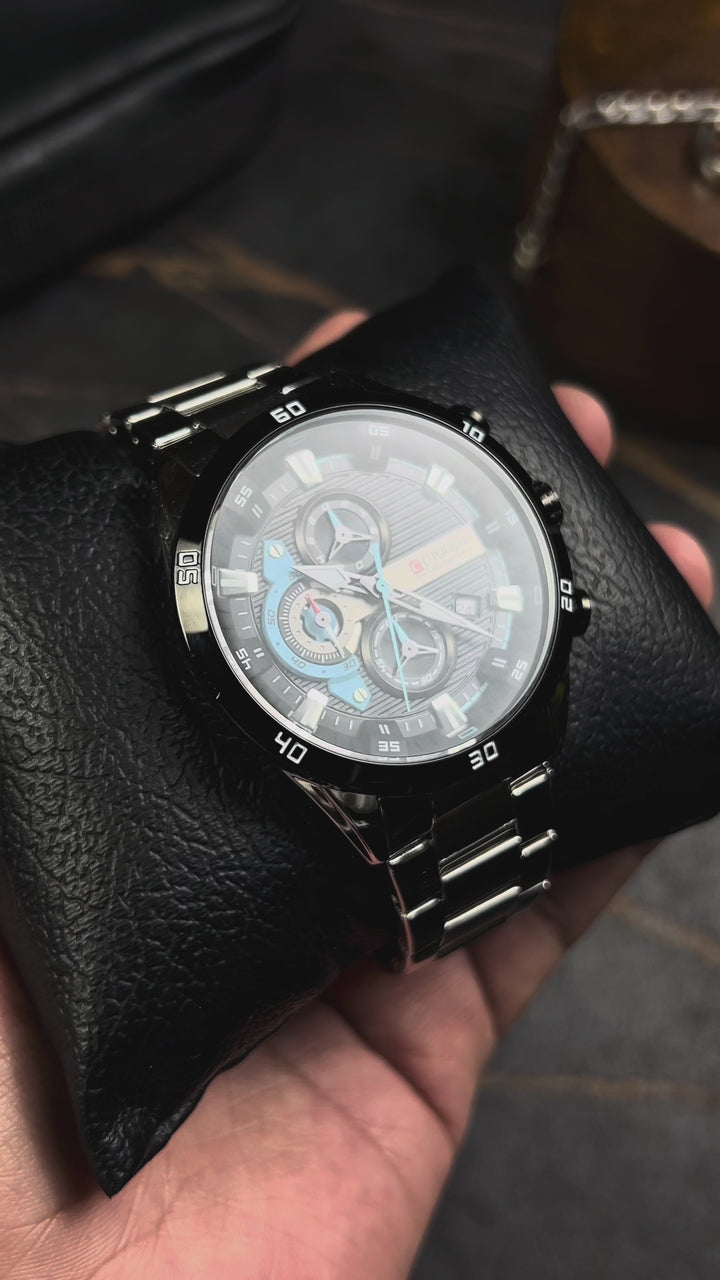 Reloj CURREN 8402 Acero Inoxidable para Hombre | Diseño Exclusivo 40mm