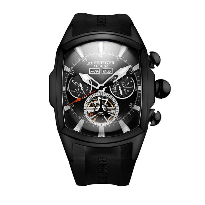 Reef Tiger Sapphire Wave Luxury Tourbillon Flagship elegante en Perú