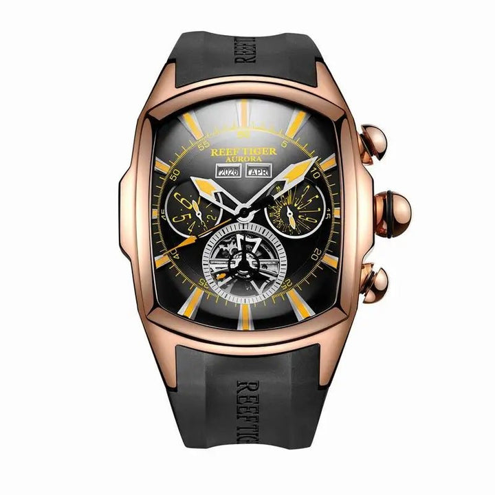 Reef Tiger Sapphire Wave Luxury Tourbillon Flagship elegante en Perú