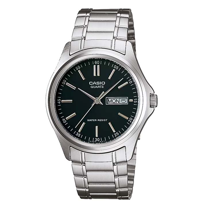 RELOJ CASIO MTP-1239D-1A | Acero Hombre Plateado