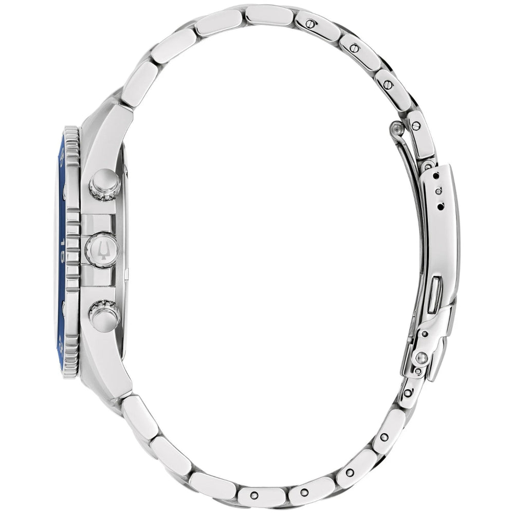 Reloj Bulova Marine Star Chronograph Azul y Blanco - Cronógrafo Náutico con Resistencia 100 Metros elegante en Perú