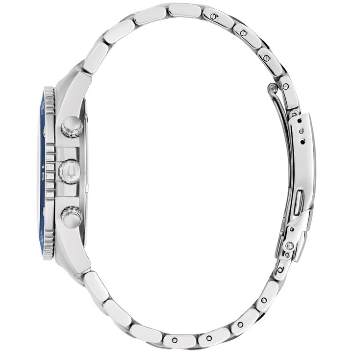 Reloj Bulova Marine Star Chronograph Azul y Blanco - Cronógrafo Náutico con Resistencia 100 Metros elegante en Perú
