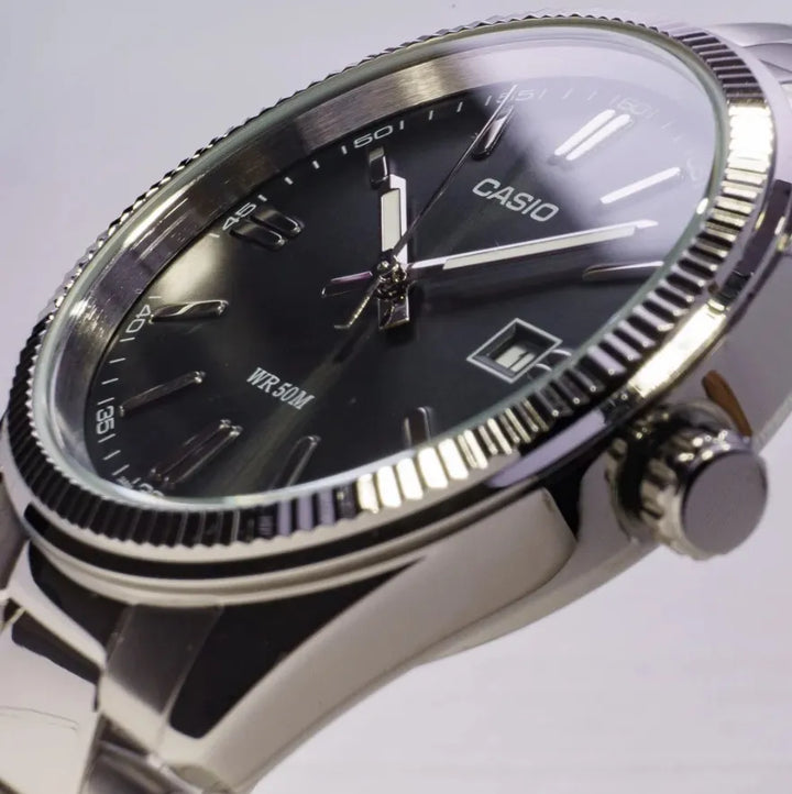 RELOJ CASIO ORIGINAL MTP-1302PD-1A1 | Acero Hombre Plateado