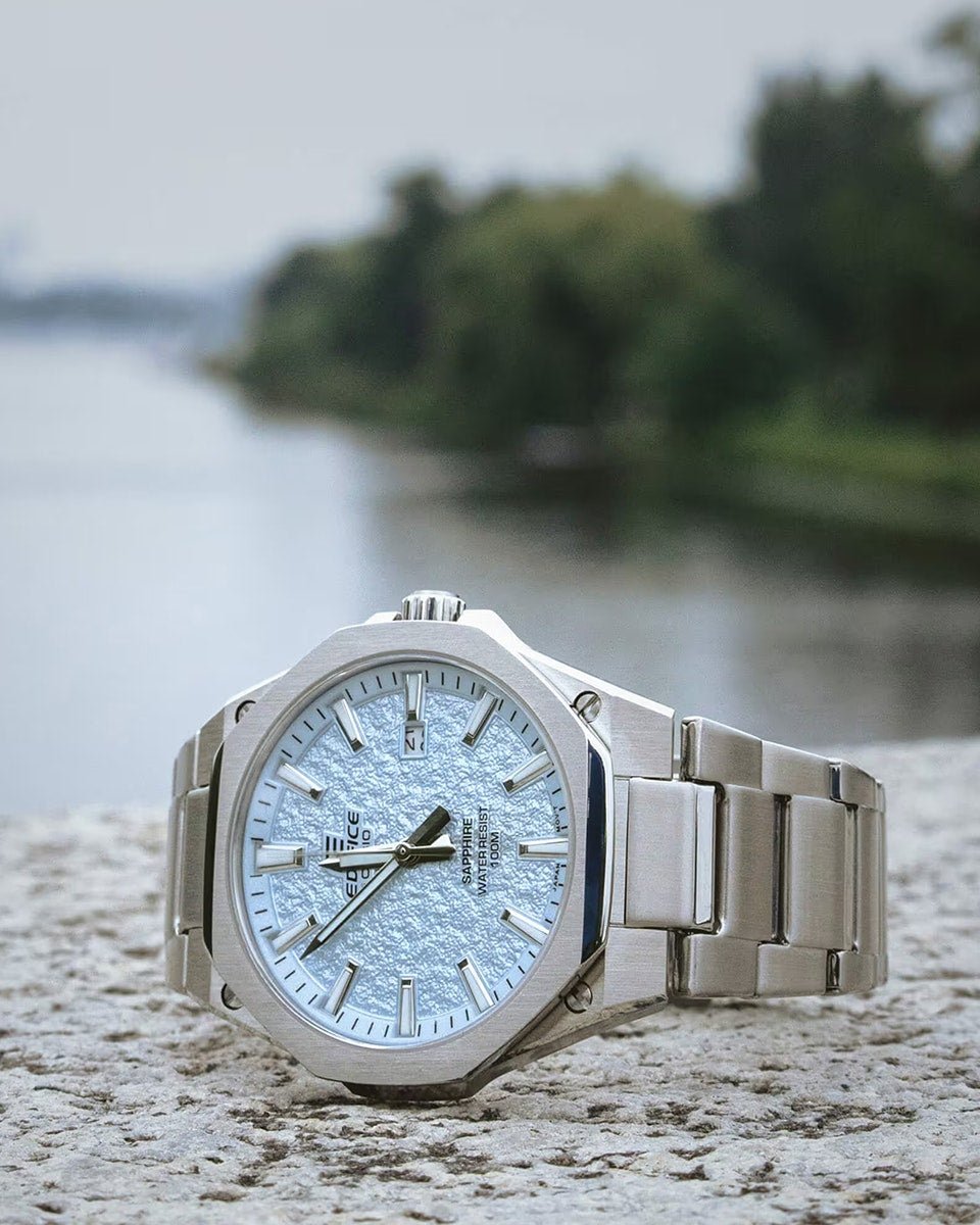 Reloj Casio Edifice EFR - S108DE - 2A Original Cristal de Zafiro y Resistencia al Agua 100M elegante masvendido en Perú