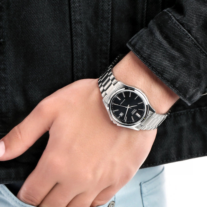 RELOJ CASIO MTP - 1239D - 1A | Acero Hombre Plateado elegante Caracteristicas_Analogico en Perú