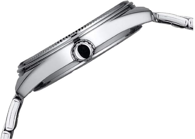 Reloj Casio MTP - 1302DA - 3AV Original | Acero Inoxidable Esfera Verde Hombre Plateado elegante en Perú