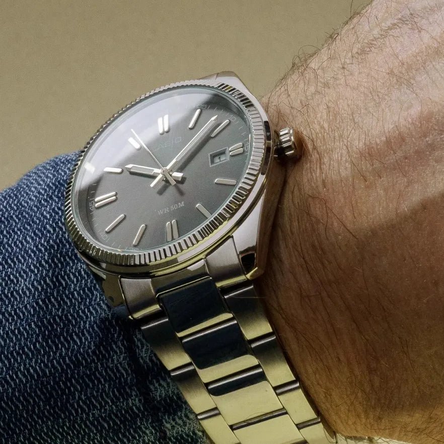 RELOJ CASIO ORIGINAL MTP - 1302PD - 1A1 | Acero Hombre Plateado elegante Caracteristicas_Analogico en Perú