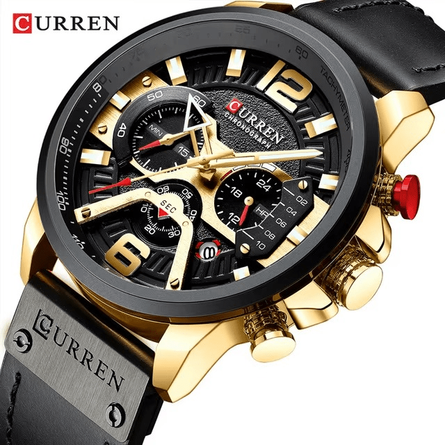 RELOJ CURREN 8329 - ELEGANTE BLUE | BLACK | BROWN elegante para hombre en Perú