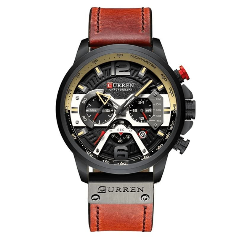 RELOJ CURREN 8329 - ELEGANTE BLUE | BLACK | BROWN elegante para hombre en Perú
