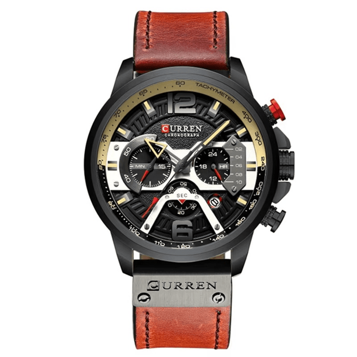 RELOJ CURREN 8329 - ELEGANTE BLUE | BLACK | BROWN elegante para hombre en Perú