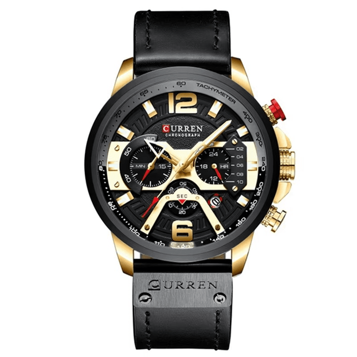 RELOJ CURREN 8329 - ELEGANTE BLUE | BLACK | BROWN elegante para hombre en Perú