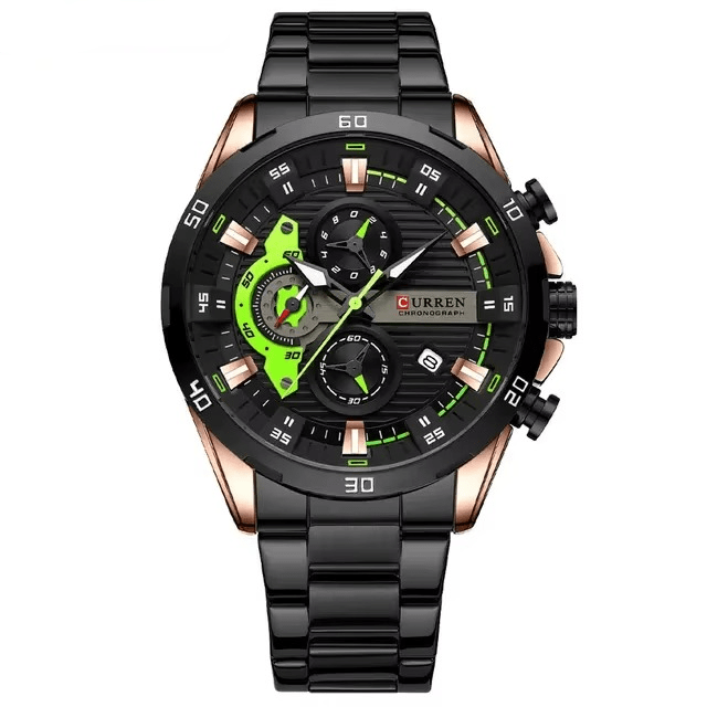Reloj CURREN 8402 Acero Inoxidable para Hombre | Diseño Exclusivo 40mm elegante masvendido en Perú