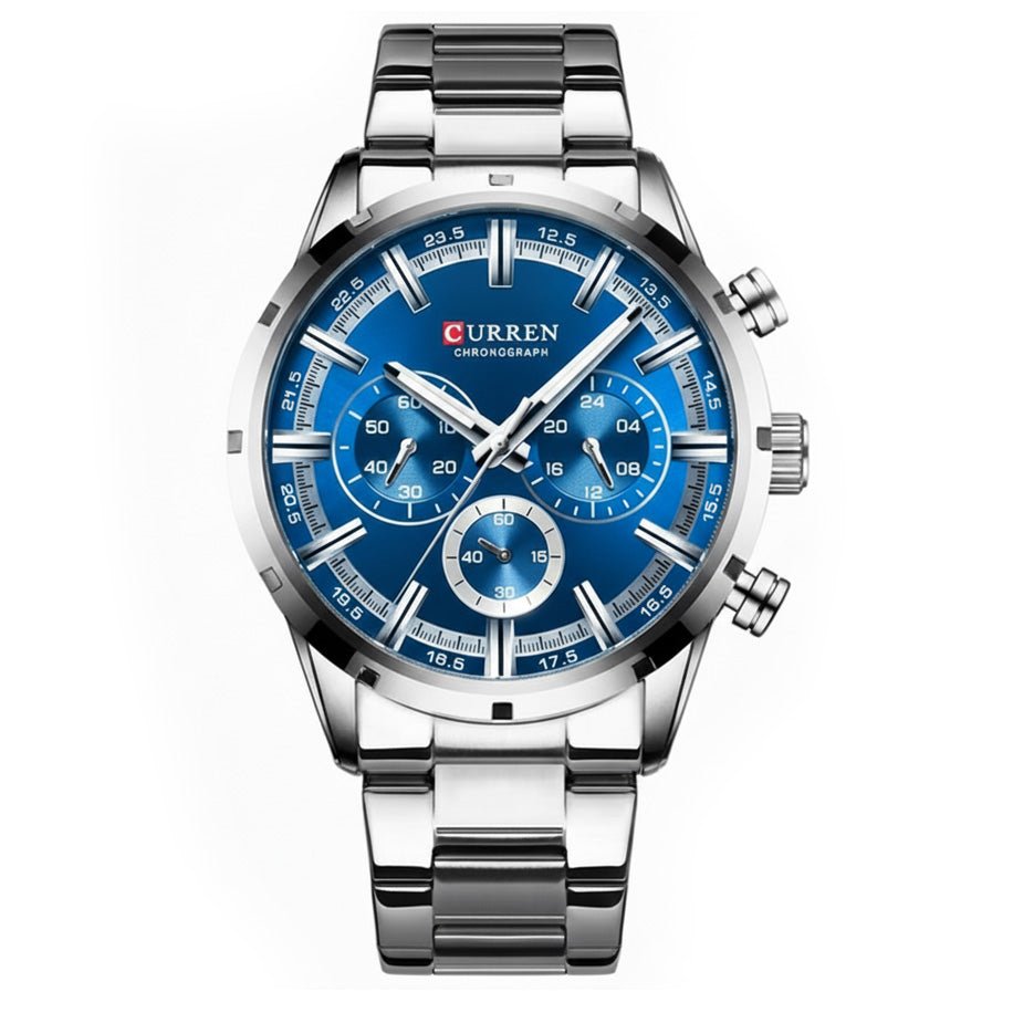 Reloj CURREN ORIGINAL 8355 Acero Inoxidable para Hombre | Diseño Elegante 40mm elegante masvendido en Perú