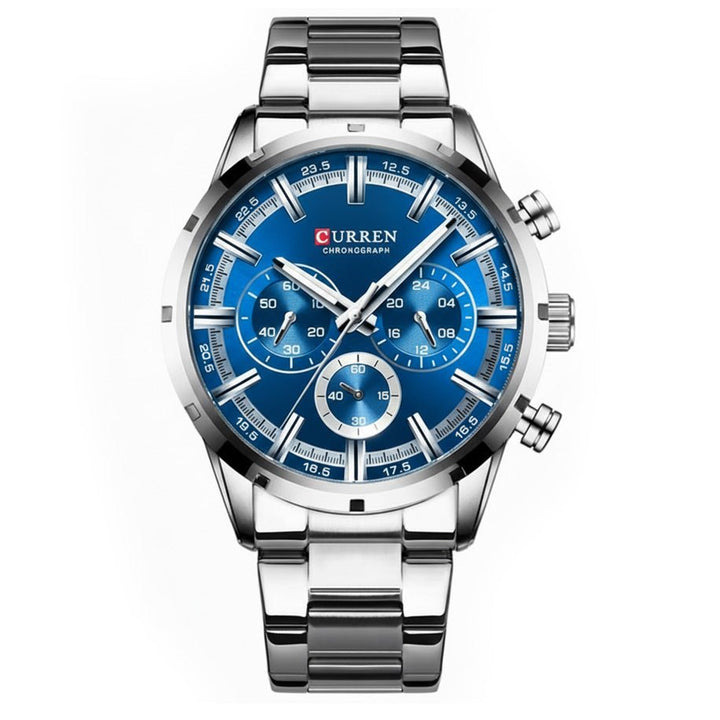 Reloj CURREN ORIGINAL 8355 Acero Inoxidable para Hombre | Diseño Elegante 40mm elegante masvendido en Perú