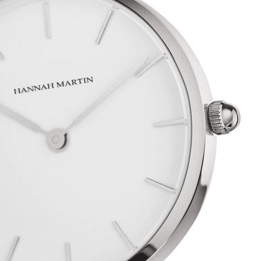 Reloj Hannah Martin Bristol Silver elegante para hombre en Perú