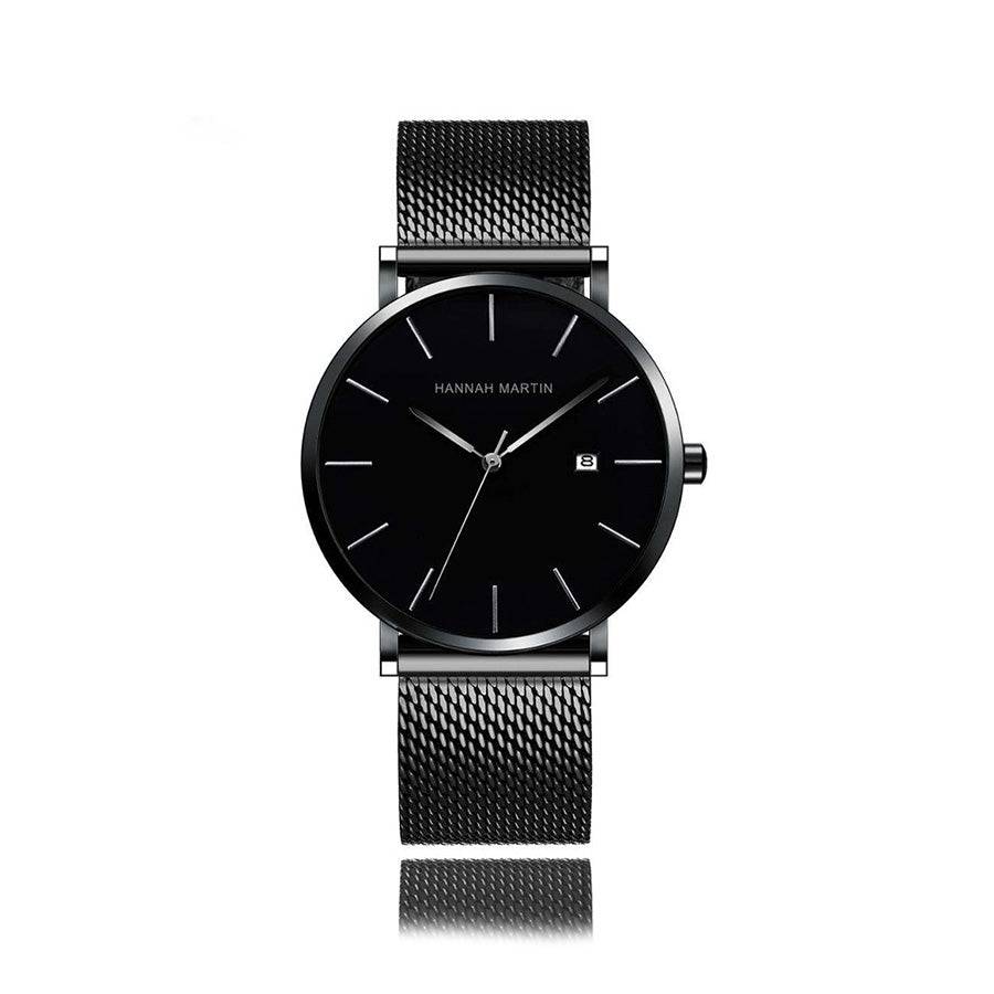 Reloj Hannah Martin Pantera Black Elegante - JHERR JEWELRY