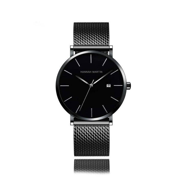 Reloj Hannah Martin Pantera Black Elegante - JHERR JEWELRY