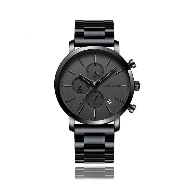 Reloj Hannah Martin Negro Python elegante para hombre en Perú