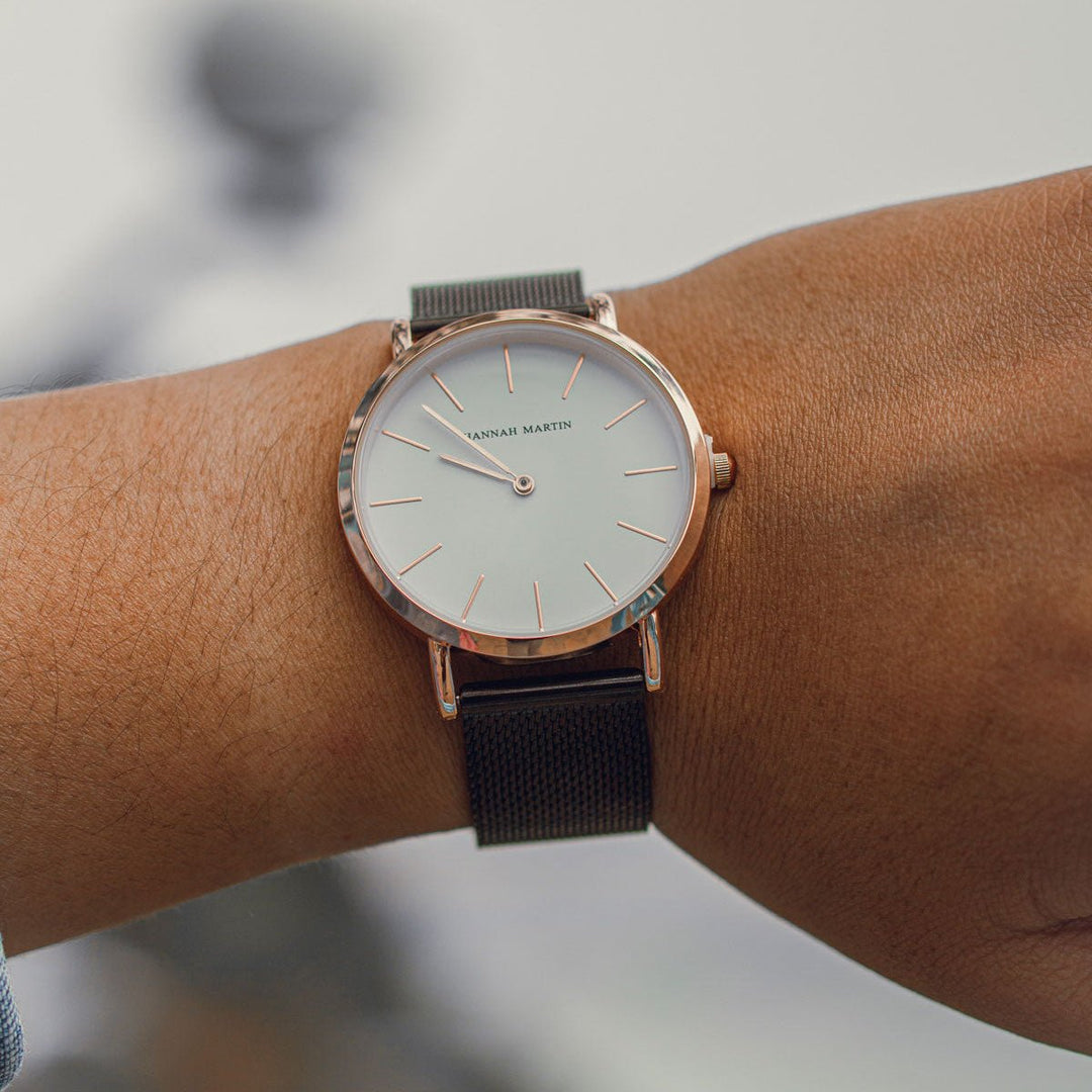 Reloj Hannah Martin Petite White elegante para mujer en Perú