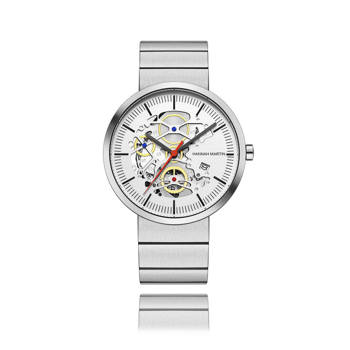 Reloj Hannah Martin Silver Tiger elegante para hombre en Perú