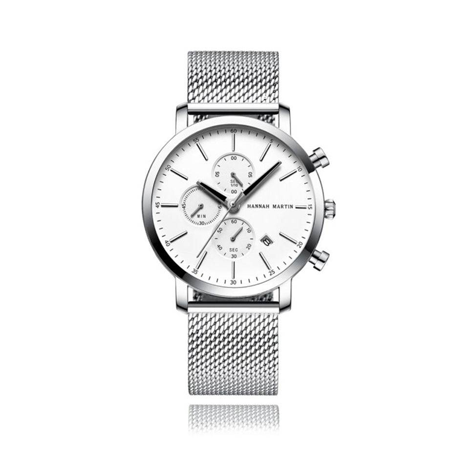 Reloj Hannah Martin Plateado Element - JHERR JEWELRY