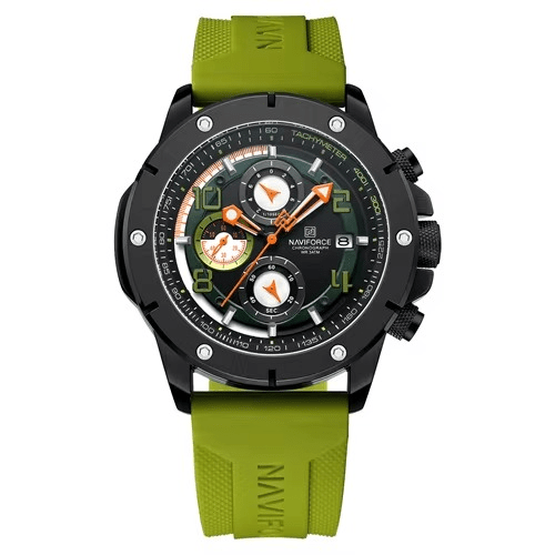 Reloj Naviforce Deportivo Verde para Hombre – Estilo y Resistencia 40mm elegante masvendido en Perú