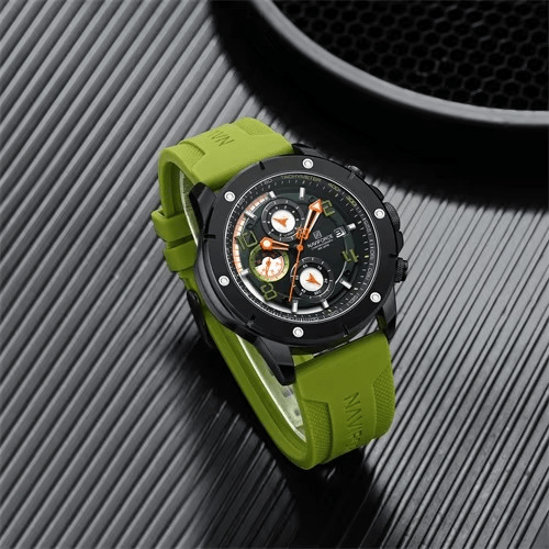 Reloj Naviforce Deportivo Verde para Hombre – Estilo y Resistencia 40mm elegante masvendido en Perú