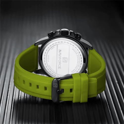 Reloj Naviforce Deportivo Verde para Hombre – Estilo y Resistencia 40mm elegante masvendido en Perú