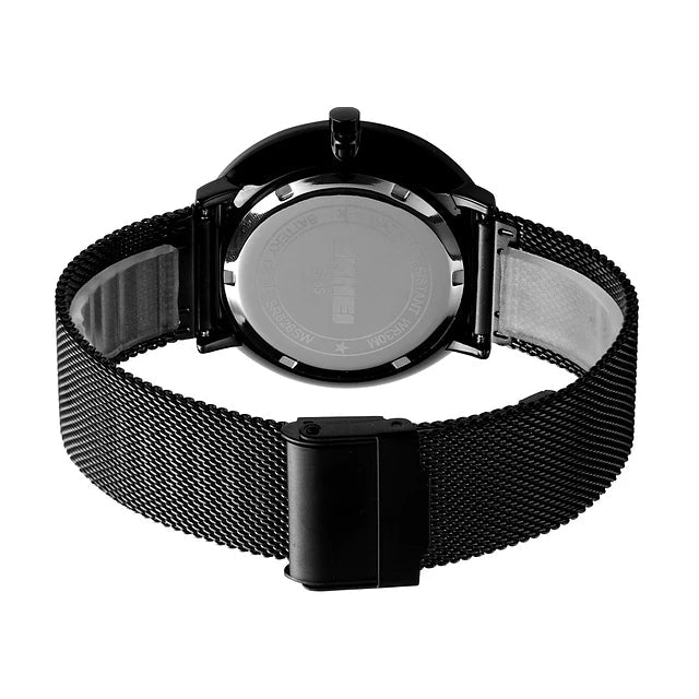 Reloj Negro Casual Elegante Aguja Verde elegante para hombre en Perú