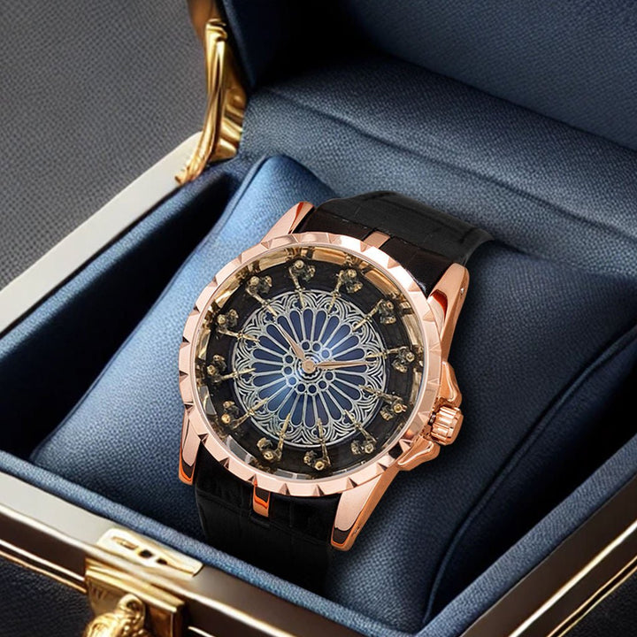 Reloj Onola 3809 KING GOLD BLUE elegante para hombre en Perú