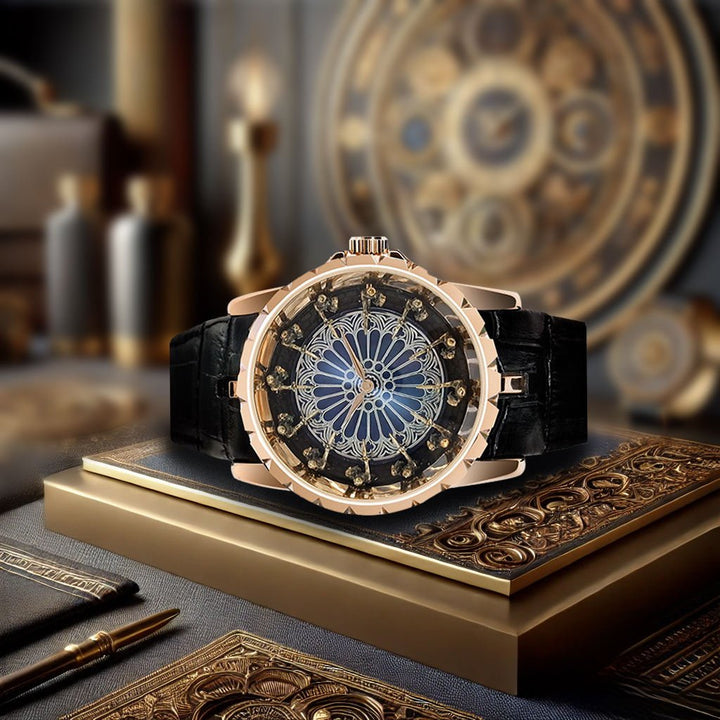 Reloj Onola 3809 KING GOLD BLUE elegante para hombre en Perú