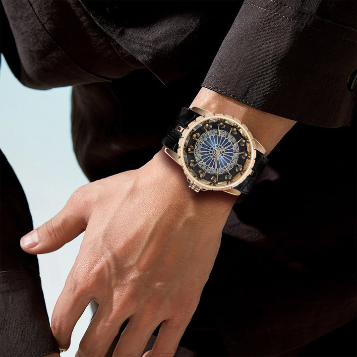 Reloj Onola 3809 KING GOLD BLUE elegante para hombre en Perú