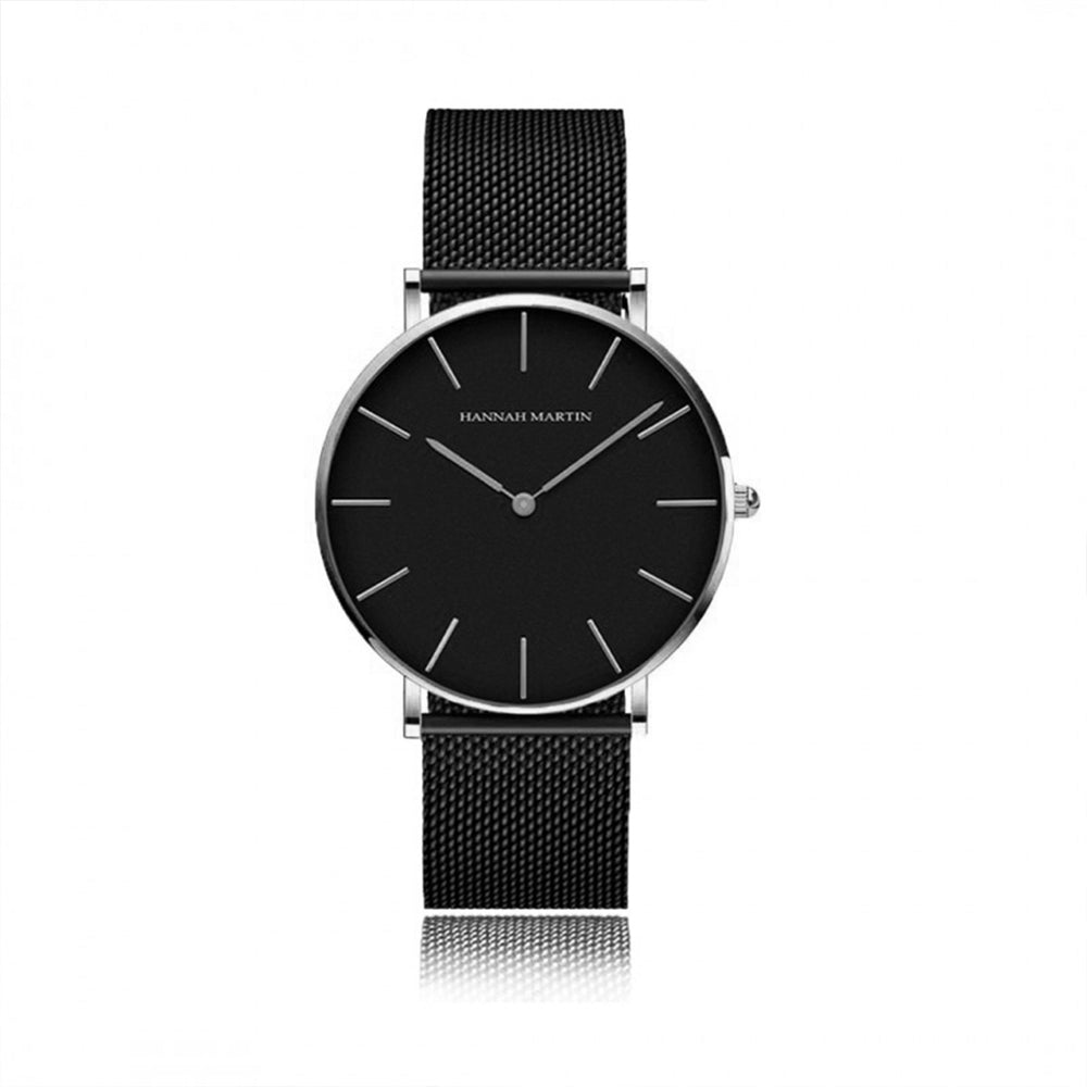 Relojes de Pareja Hannah Martin Silver Moon - JHERR JEWELRY
