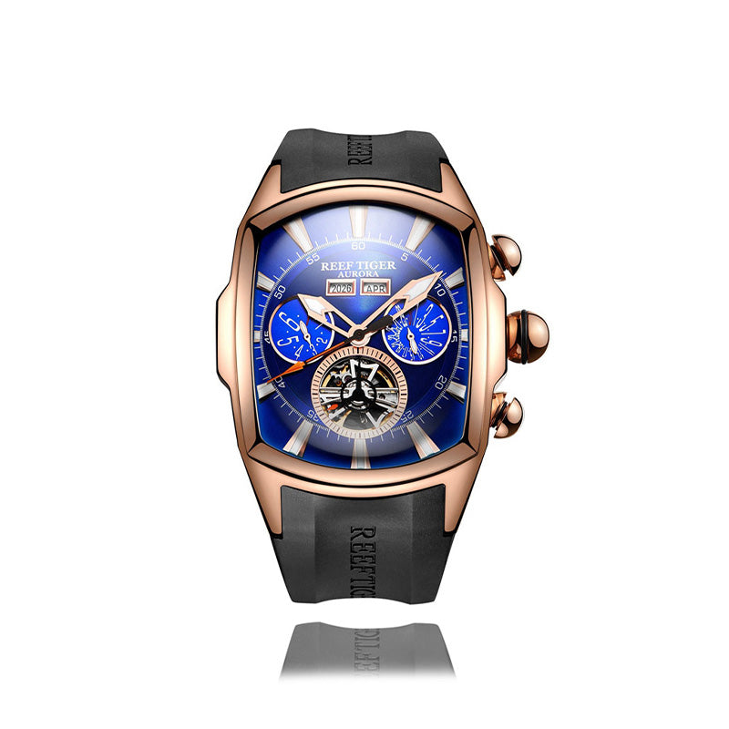 Reloj Reef Tiger Azul Rose - JHERR JEWELRY