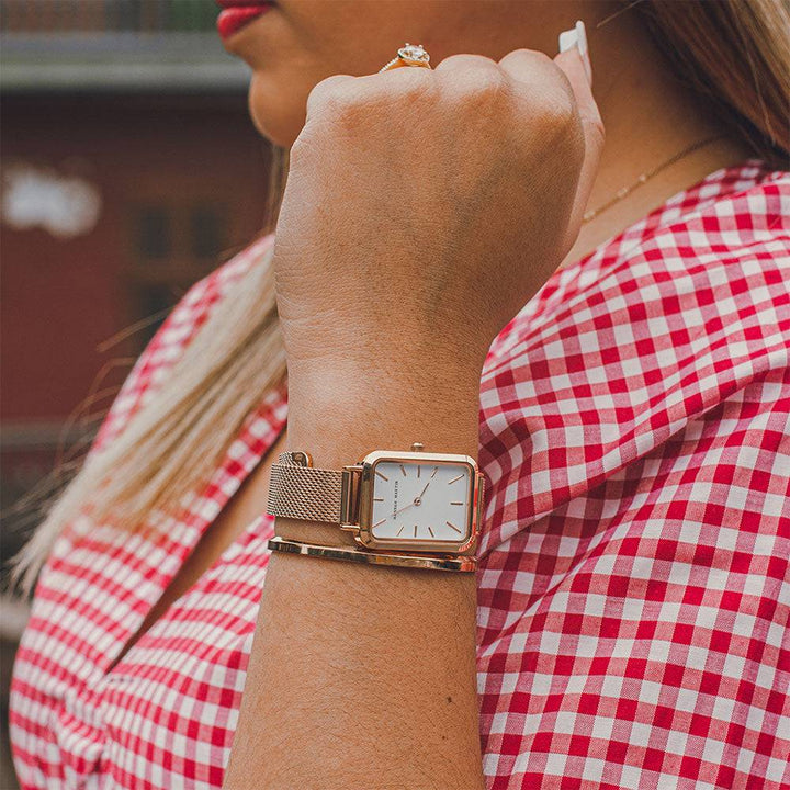 Reloj Hannah Martin Rose Gold Sea - JHERR JEWELRY