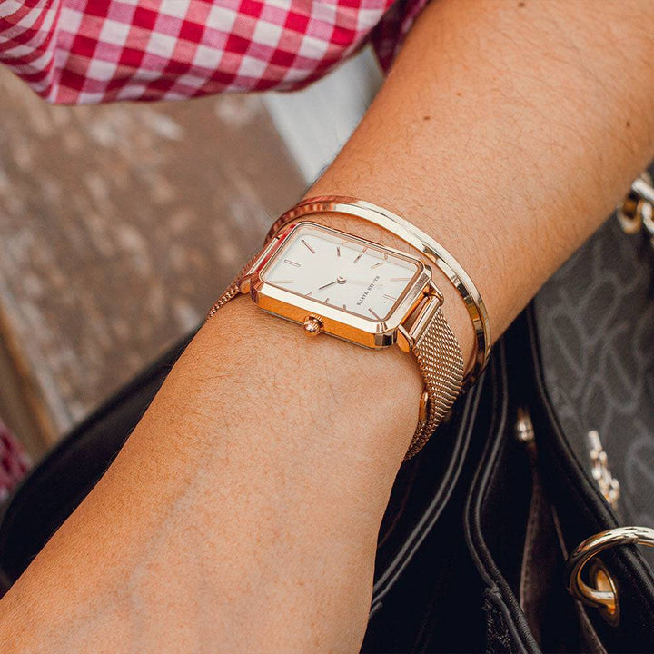 Reloj Hannah Martin Rose Gold Sea - JHERR JEWELRY