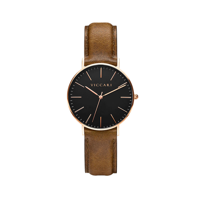 Reloj Vibrant - Cuero Legítimo - JHERR JEWELRY