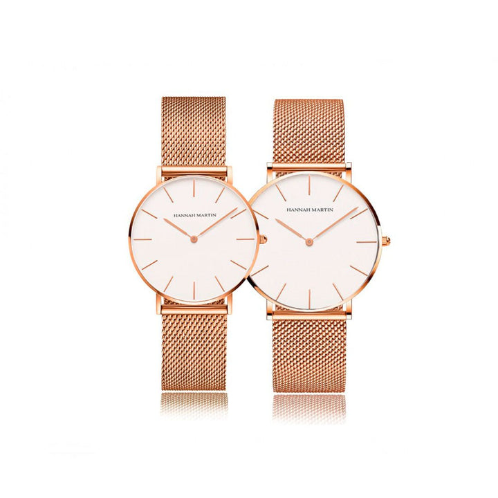 Relojes de Pareja Hannah Martin Melrose elegante para pareja en Perú