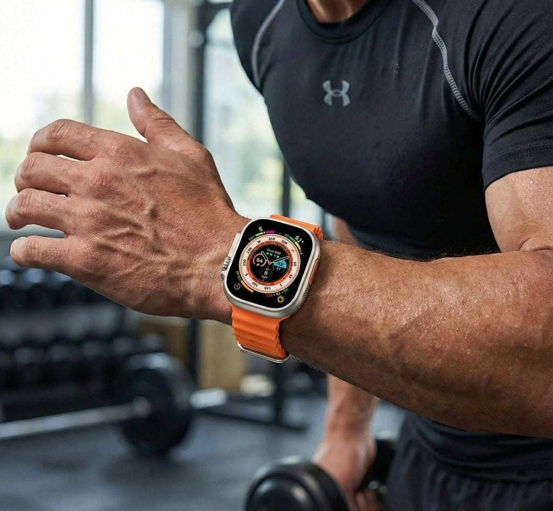 Smartwatch Ultra Deportivo Inteligente con Pantalla Táctil y Llamadas Bluetooth - Monitor de Salud y Fitness Completo elegante en Perú