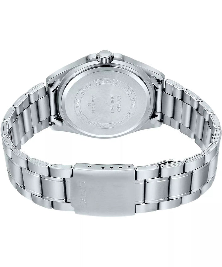 Reloj Casio MTP-1308D-2AVEF — Esfera Azul, Correa de Acero y Resistencia 50m