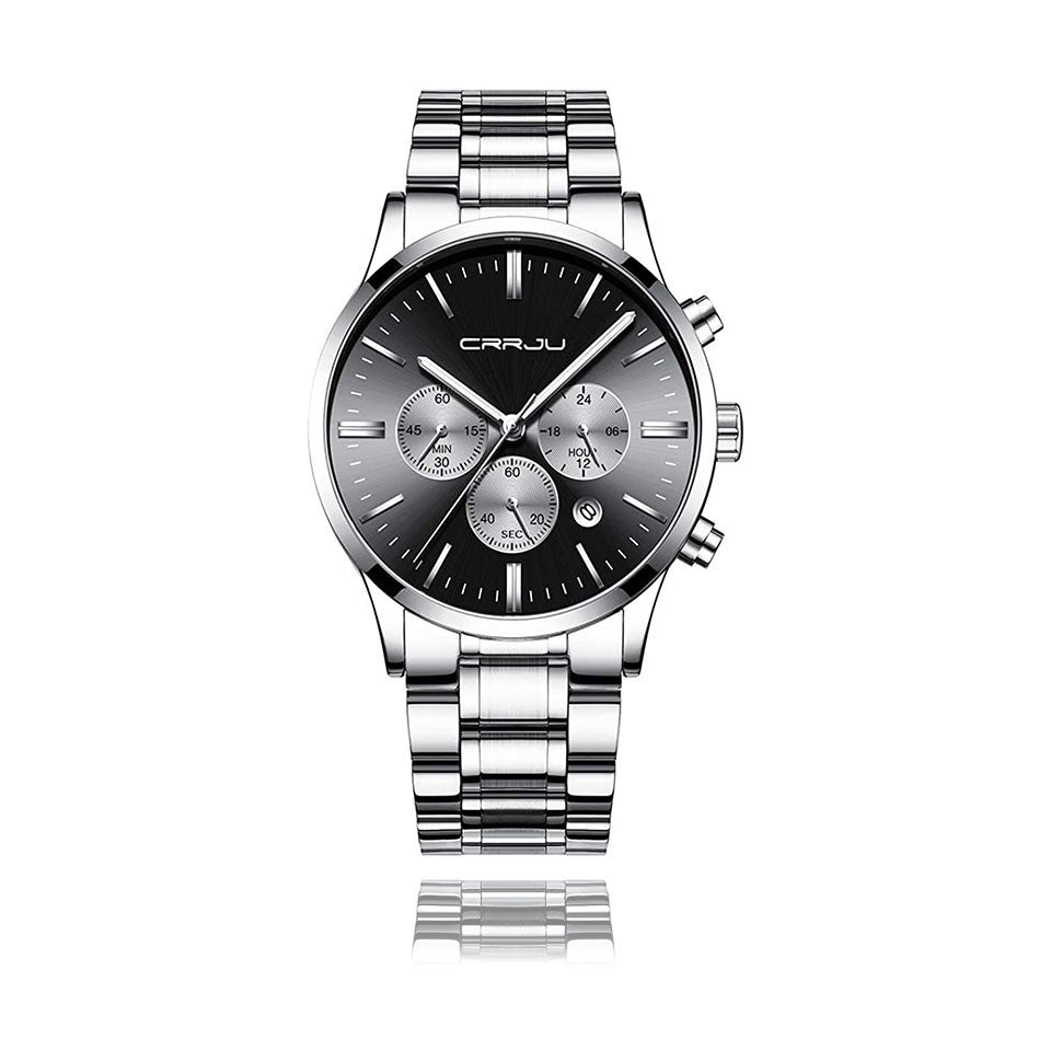 Reloj CRRJU Chrono Blacktop - JHERR JEWELRY