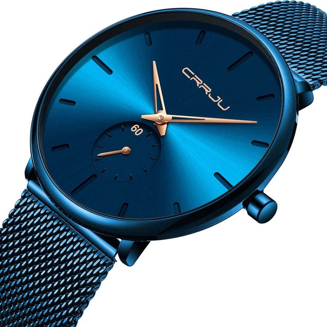 Reloj CRRJU Indigo Gold - JHERR JEWELRY