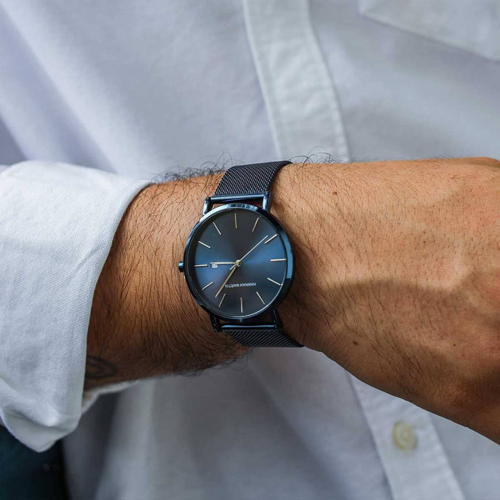 Reloj Hannah Martin Pantera Black Elegante - JHERR JEWELRY