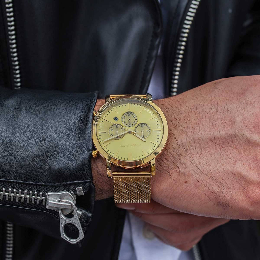 Reloj Hannah Martin Dorado Legacy - JHERR JEWELRY