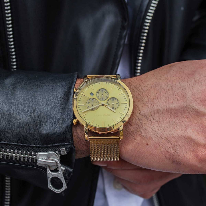 Reloj Hannah Martin Dorado Legacy - JHERR JEWELRY