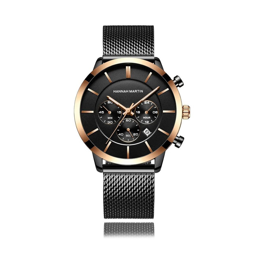 Reloj Hannah Martin Mirage Black - JHERR JEWELRY