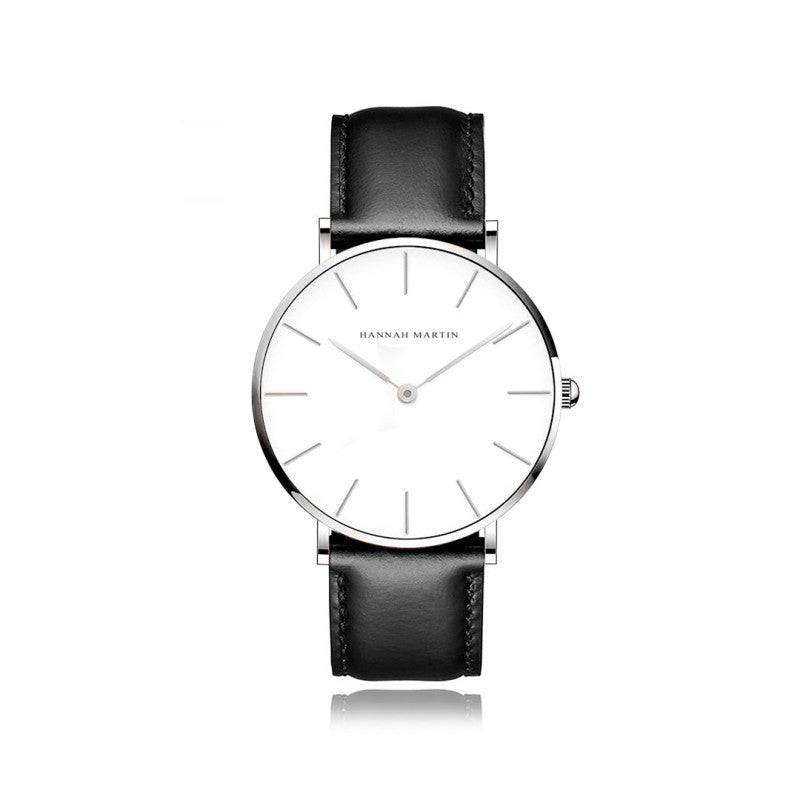 Reloj Hannah Martin Bristol Silver - JHERR JEWELRY