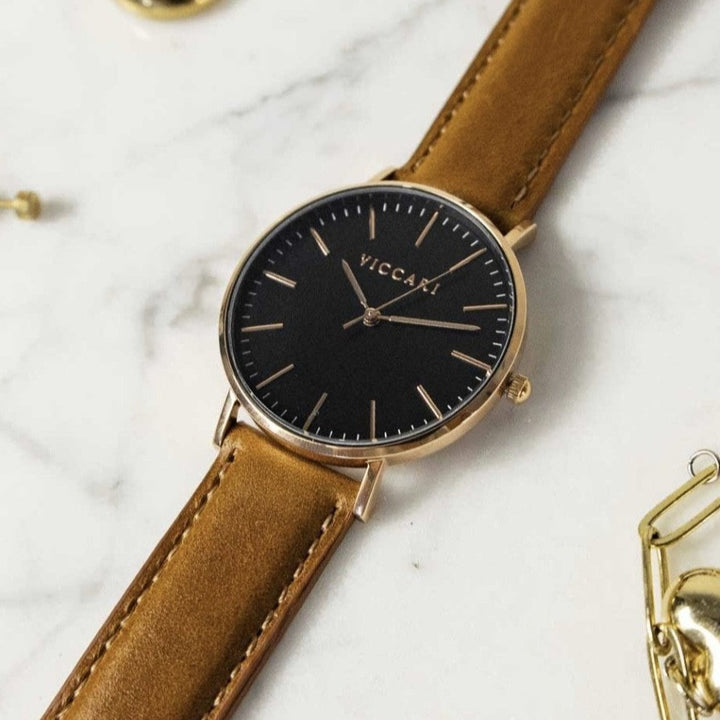 Reloj Vibrant - Cuero Legítimo - JHERR JEWELRY