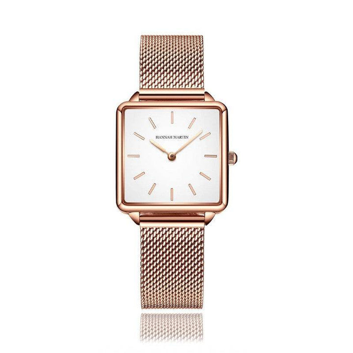 Reloj Hannah Martin Malibu Melrose Mesh - JHERR JEWELRY