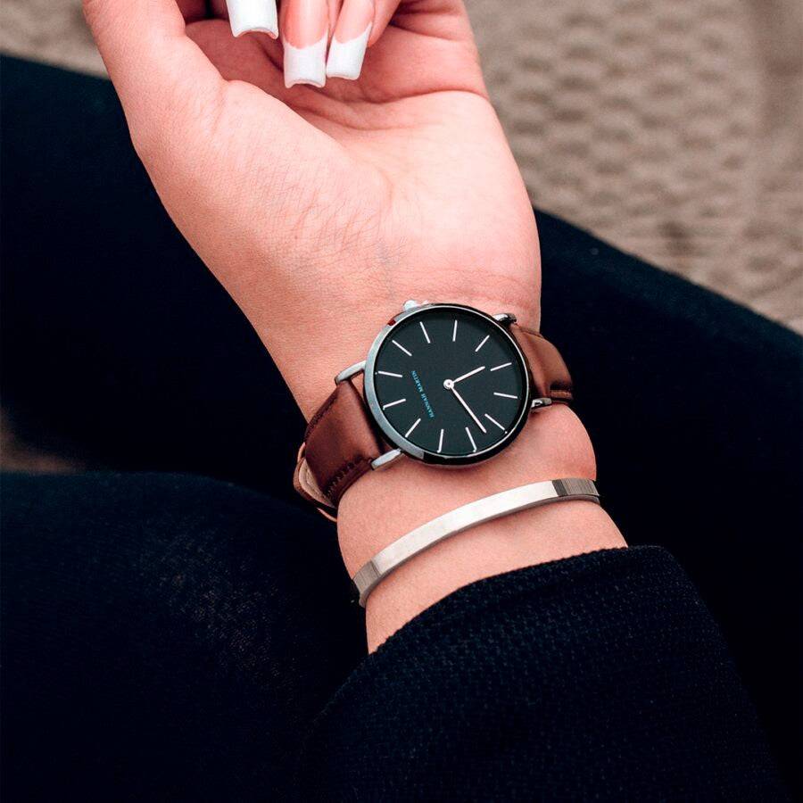 Reloj Hannah Martin Waves Silver - JHERR JEWELRY